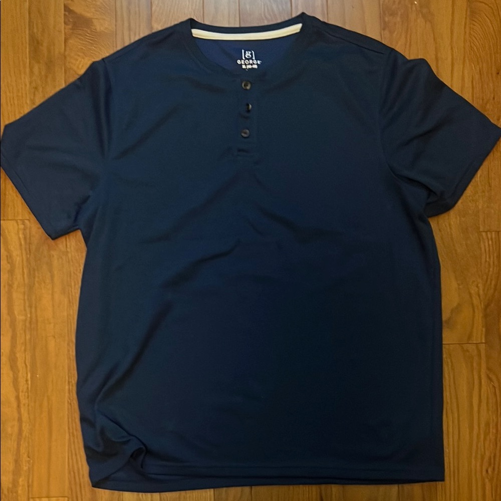 George Blue Short Sleeve Tee